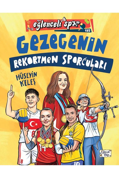 Eğlenceli Bilgi رياضيو العالم القديم - Hüseyin Keleş - للأعمار من 8+ سنوات - كتاب رياضي تعليمي