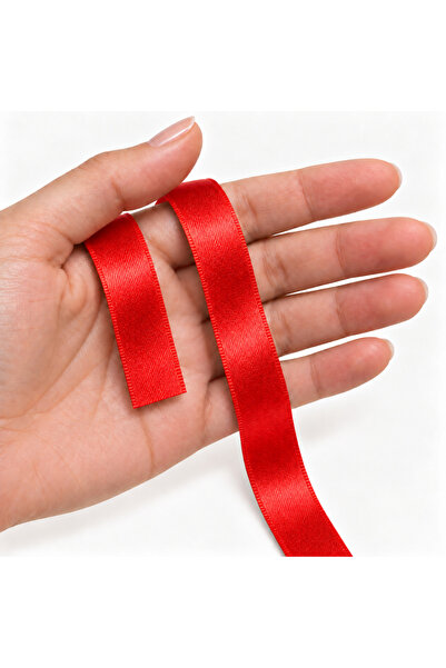 Renk İthalat Satin Ribbon 2 cm 10 Meters Pack of 10 Decoration Hobby Decorati...