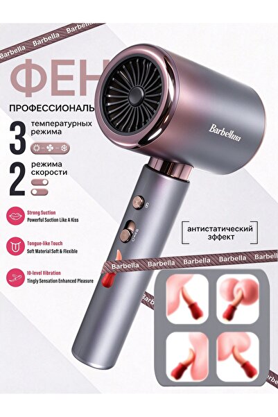 POWERKİNG Wireless Battery Powered Hair Dryer Cordless Compact Travel Size