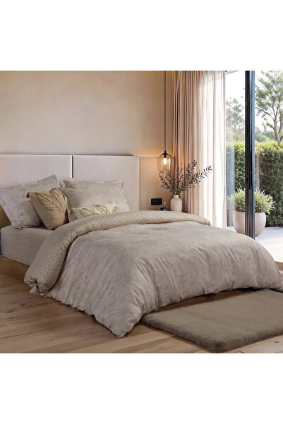 Nef Nef Homeware Σετ Παπλωματοθήκη Υπέρδιπλο Βαμβακερό Σατέν Elinda Nef-Nef H...