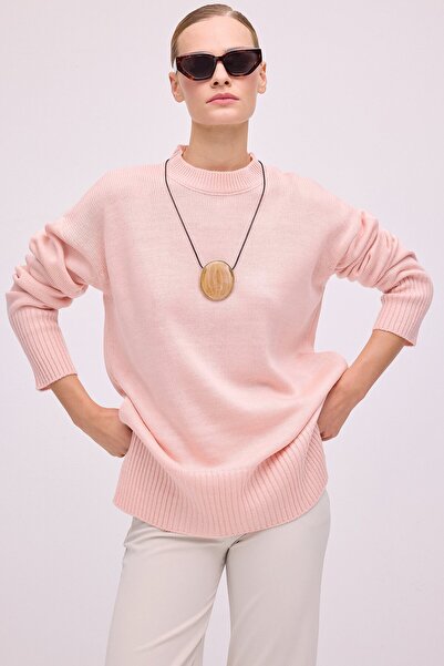 Touché Privé Basic Slit Tricot Tunic