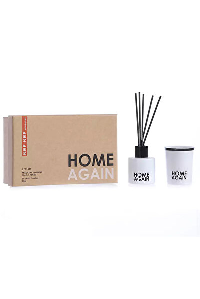 Nef Nef Homeware Σετ Αρωματικών Κεριών και Αρωματικών Στικς  "Επαναφορά στο Σ...