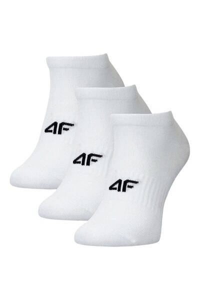 4F Unisex Βαμβακερές Κάλτσες Αστραγάλου, Πακέτο 3 ζευγαριών, 70% Βαμβάκι, Χωρ...