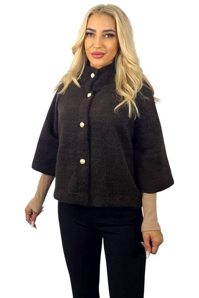 FY FashionForYou Pelerină cu mânecă trei sferturi, FY FashionForYou, mărime u...