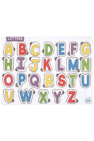 Educational Wooden Educational Toys Wooden Puzzle English Letters 26-Piece Set