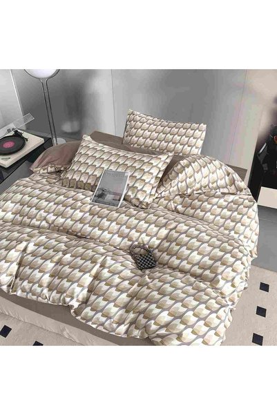 Pucioasa Home Lenjerie de pat cu 2 fete, tesatura tip finet, pat 1 persoana, ...