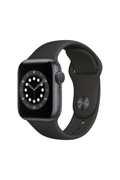 Apple Apple Watch Σειρά 6 40mm Αθλητικό Λουράκι Γκρι Αστροναυτικό