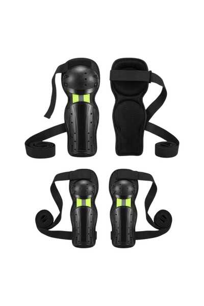 TM Motorcycle Parts Set Protectii Tactice pentru Copii si Tineri Cotiere si G...