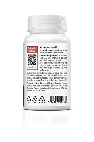 ZENYTH Lactoferrină 200 mg, 30 capsule
