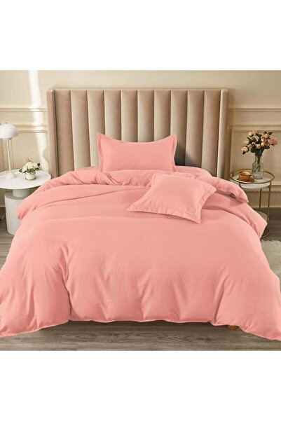 Pucioasa Home Lenjerie de pat cu elastic, tesatura tip finet, uni, pat 1 pers...