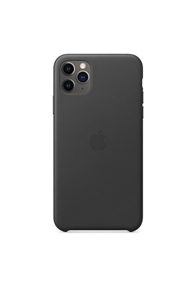 Apple Δερμάτινη Θήκη iPhone 11 Pro Max Μαύρη