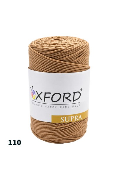 Oxford İplik 200 Grams of Oxford Thin Slim Supra Bag String - 110 Caramel