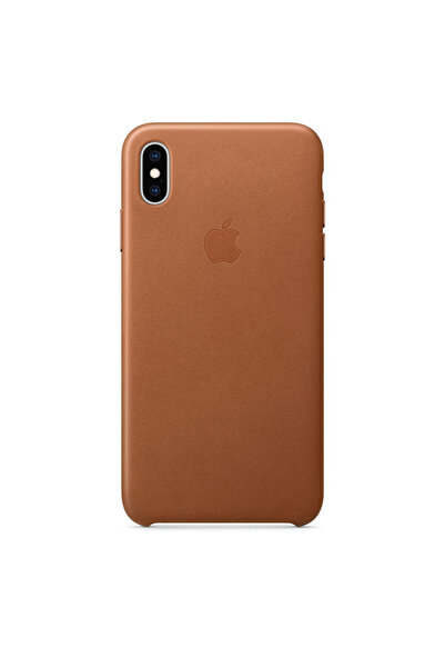 Apple Δερμάτινη Θήκη iPhone XS Max Καφέ