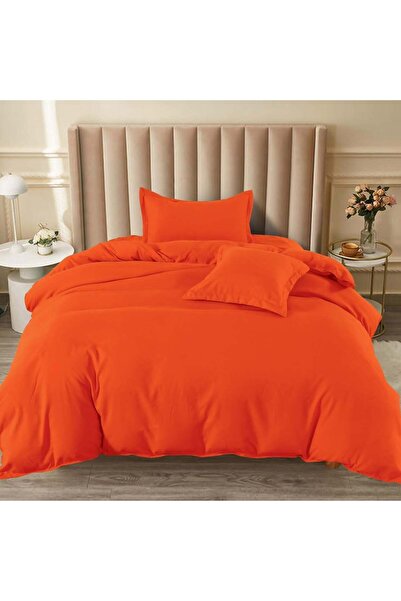 Pucioasa Home Lenjerie de pat cu elastic, tesatura tip finet, uni, pat 1 pers...