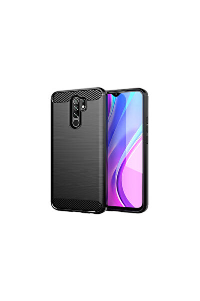 Vivid Θήκη Carbon Xiaomi Redmi Note 9 Μαύρη