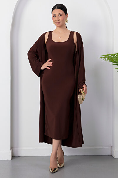 PULLIMM Cardigan Dress Double Set Dks1467