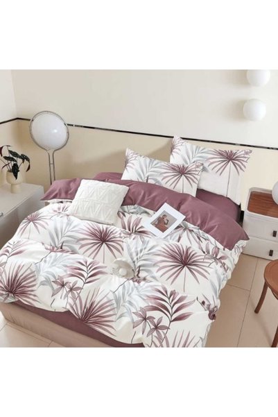 Pucioasa Home Lenjerie de pat cu 2 fete, tesatura tip finet, pat 1 persoana, ...