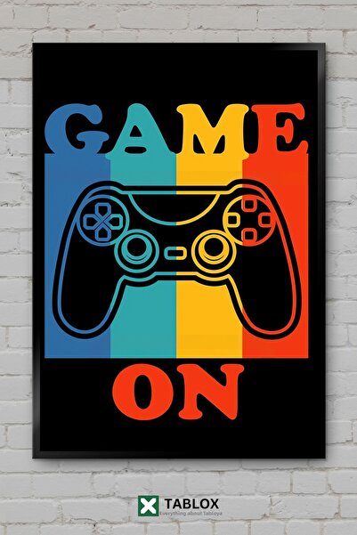 tablomaxtbx Game Started Controller pentru jocuri cu aspect de cadru artistic...