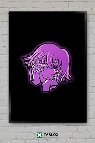 tablomaxtbx Mirai Nikki Future Diary Anime Manga Cadru decorativ cu aspect de...