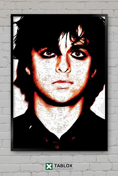 tablomaxtbx Green Day Rock Punk Μουσικός Τραγουδιστής Μουσική Αφίσα με Πλαίσι...