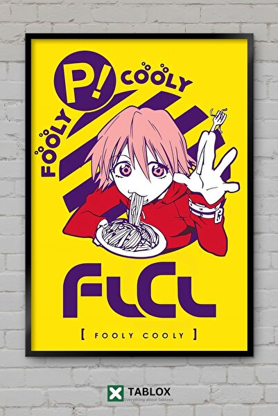 tablomaxtbx Haruko Flcl Anime Manga Personaj Poster Artă Ramă decorativă Tabl...