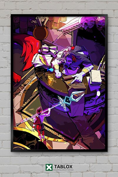 tablomaxtbx Hades Game Gaming Mitology Art Poster Underground Frame View Deco...