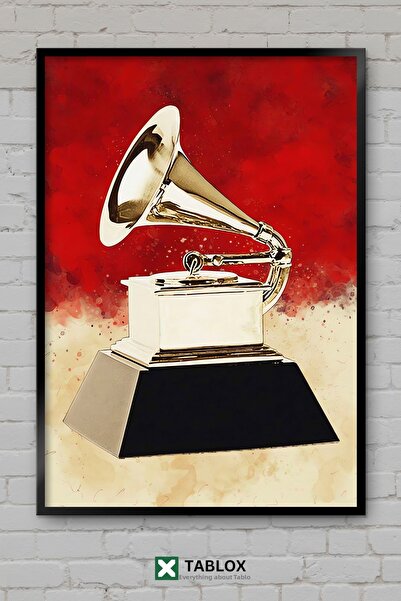 tablomaxtbx Βραβείο Grammy για τη μουσική, διακοσμητική αφίσα τοίχου, διακοσμ...