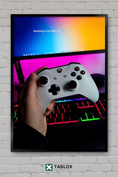 tablomaxtbx Poster retro pentru jocuri de gaming, decor artistic, cadru de pe...