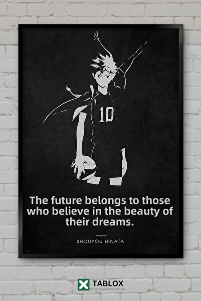 tablomaxtbx Haikyuu Anime Manga Volei Sport Poster japonez înrămat Pictură de...