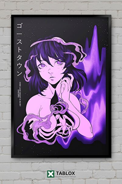tablomaxtbx Ghost Town Ghost Town Poster Abandonat Înrămat Tablou decorativ d...