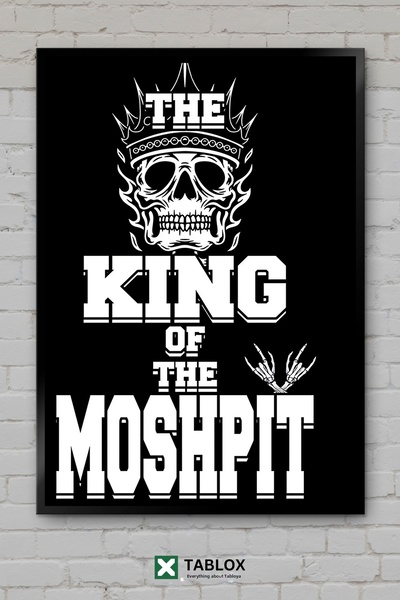tablomaxtbx Poster muzical Heavy Metal Rock Rock N Roll, cu aspect de cadru a...