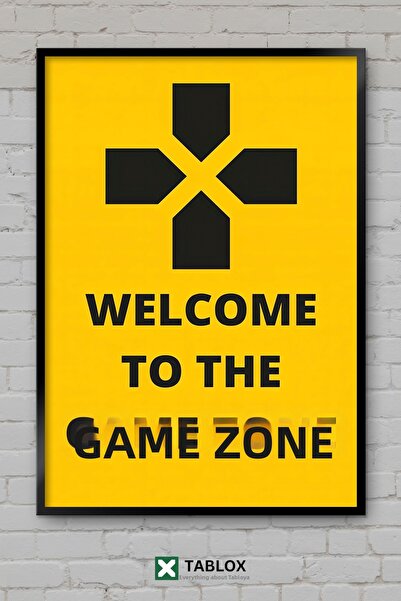 tablomaxtbx Παιχνίδια Gamer Neon Decor Art Αφίσα τοίχου με κορνίζα Διακοσμητι...