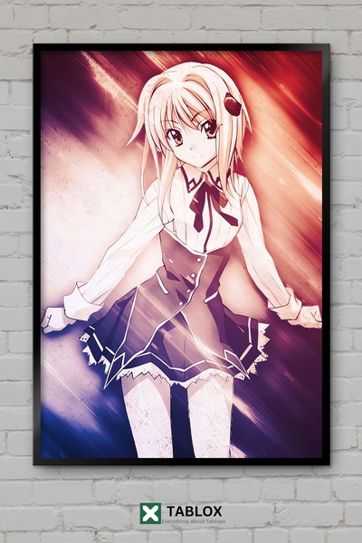 tablomaxtbx High School Dxd Anime Manga Action Ιαπωνική Αφίσα με Εμφάνιση Κορ...