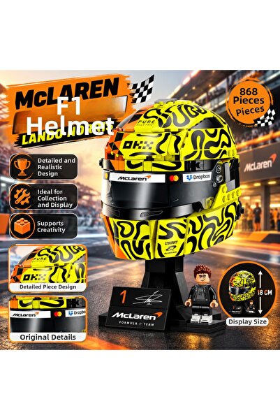 NW NessiWorld Mclaren Mastercard F1 Team Lando Norris Helmet 43023