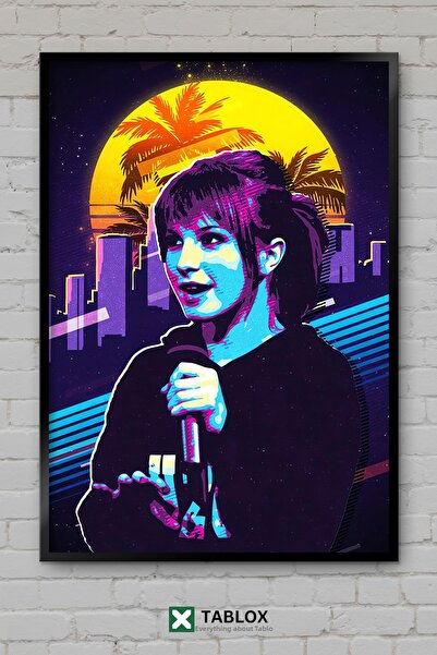 tablomaxtbx Hayley Williams Paramore Cântăreață Retro Nostalgia Tablou decora...