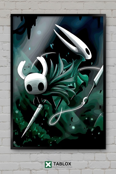 tablomaxtbx Παιχνίδι Hollow Knight, Αστεία Διασκεδαστική Αφίσα, Διακοσμητικός...