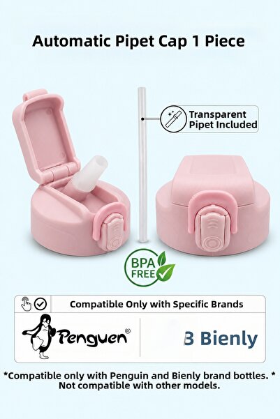 Penguen Water Bottle Replacement Lid Sports Water Bottle Cover Steel Water Bo...