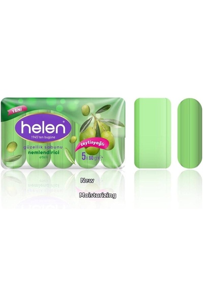Generic Brand هيلين إيكوباك صابون اليدين بزيت الزيتون 4×90 - 360 جرام