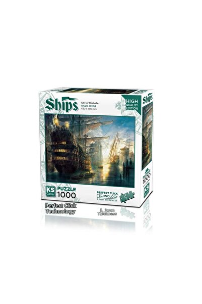 Ks Puzzle 20681 Rochelle City 1000 Piece Puzzle -KSPuzzle