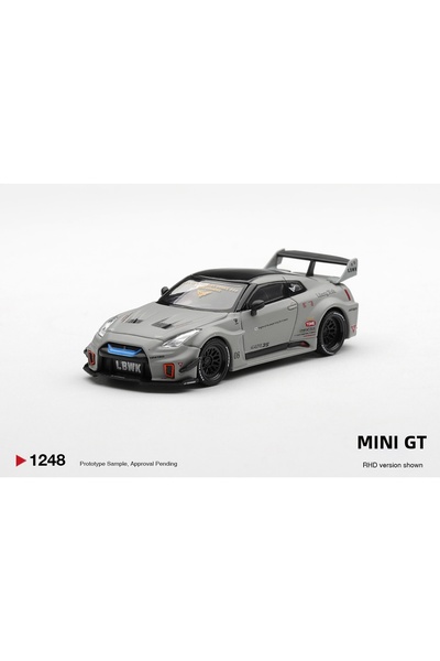 mini gt Minigt 1248 Nissan Lb-Silhouette Works Gt 35Gt-Rr Ver.1 Matt Gray