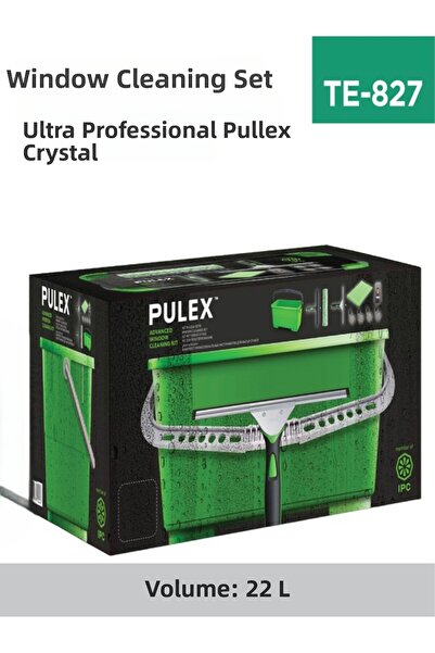 inci çelik aksesuar مجموعة تنظيف الزجاج ULTRA PROF.PULEX CRYSTAL (P485)
