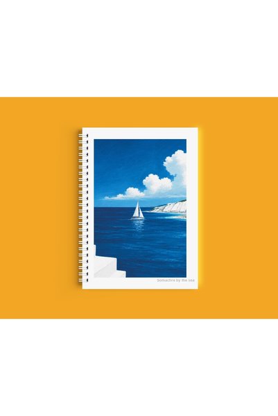 ARTHOUSECOLLECTIVE A4 Spiral Notebook - Unlined School Notebook - 80 Sheets/160 Pages - Landscape Collection
