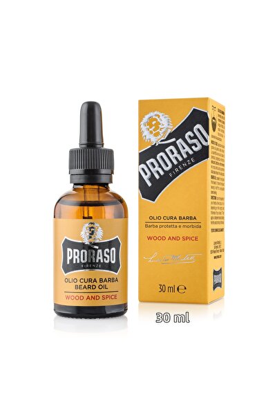 Proraso Λάδι περιποίησης γενειάδας Wood&Spice 30ml