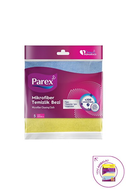 Parex Microfiber Cleaning Cloth 5 Pcs