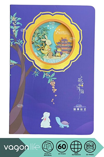 Vagonlife New Series Rabbit & Turtle 3D Layered Illustration Art Design Check...