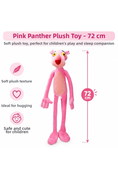 NW NessiWorld 1003101 Plush Standing Figure 72cm Pinkp (Price Is for One Piece)