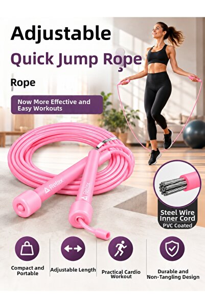 Relax Adjustable Speed Skipping Rope