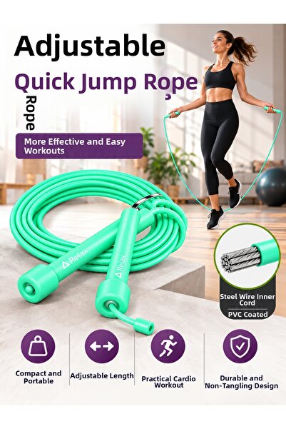 Relax Adjustable Speed Skipping Rope