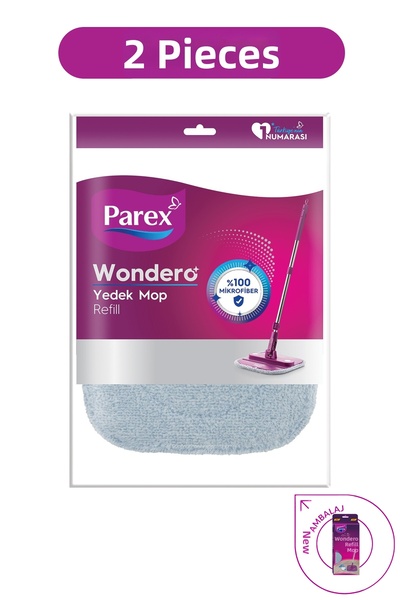 Parex Wondero Mop de rezervă X 2 bucăți