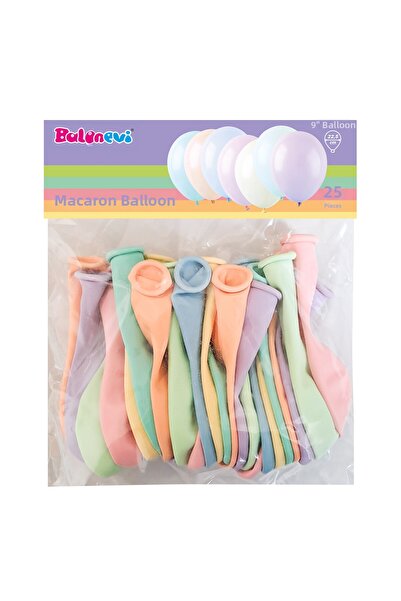 Balon Unprinted Macarons 25-Pack